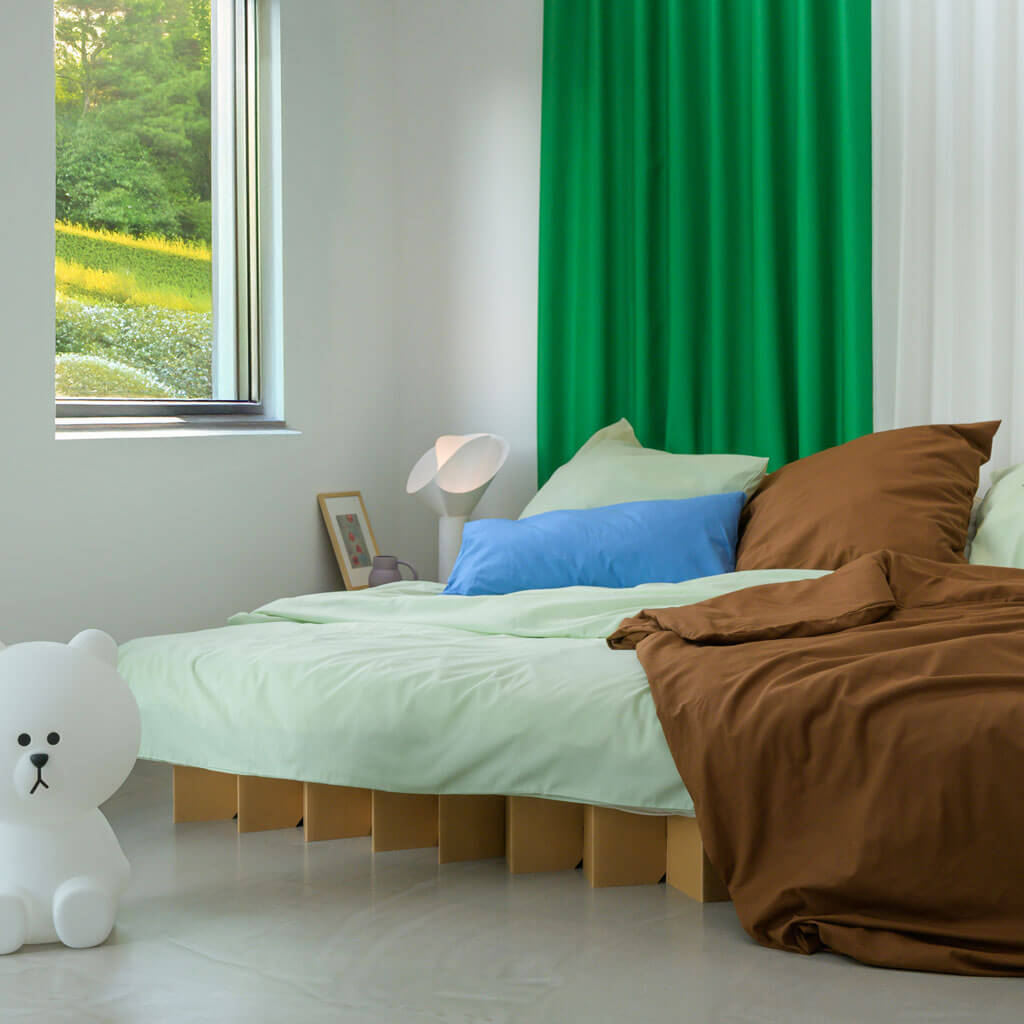 ROOM IN A BOX Familienbett 2.0 LOW in natur