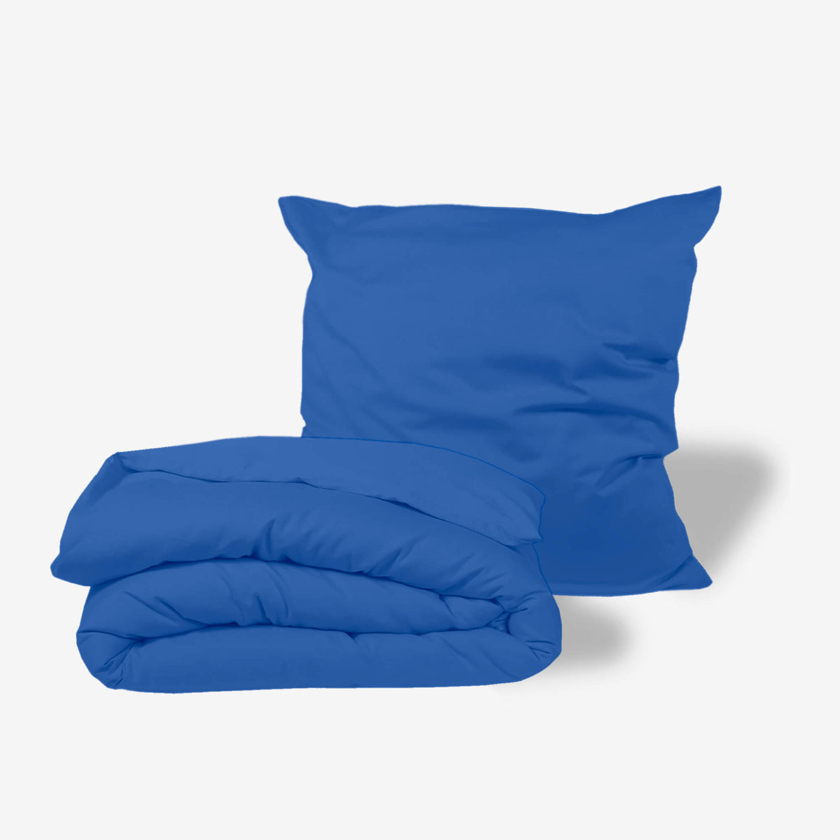 ROOM IN A BOX Bettwäsche aus Bio-Baumwolle in ultramarinblau