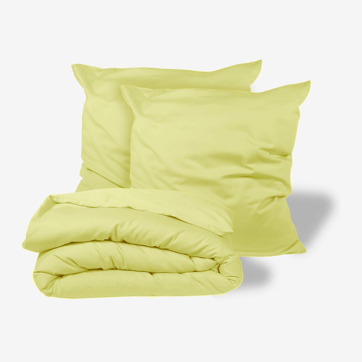 ROOM IN A BOX Bettwäsche aus Bio-Baumwolle in zitronengelb