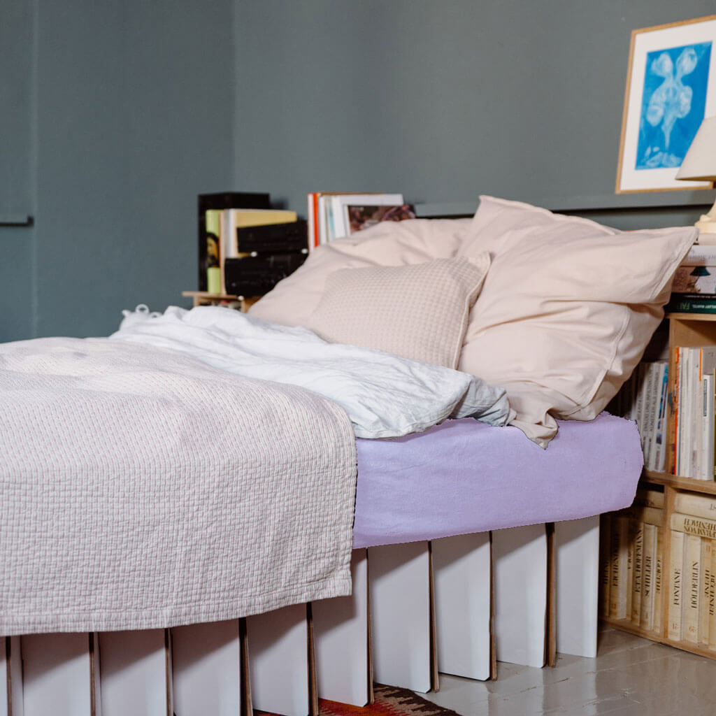 ROOM IN A BOX Spannbettlaken flieder