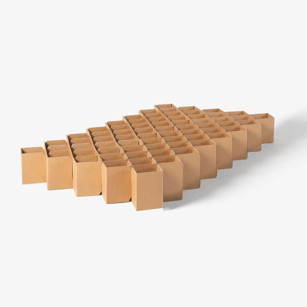 ROOM IN A BOX Bett 2.0 LOW in natur, Grösse S