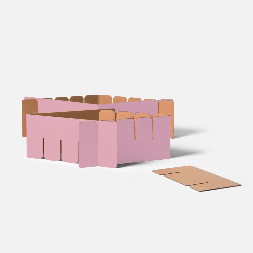 ROOM IN A BOX Bett 2.0 Erweiterungsset Farbe altrosa