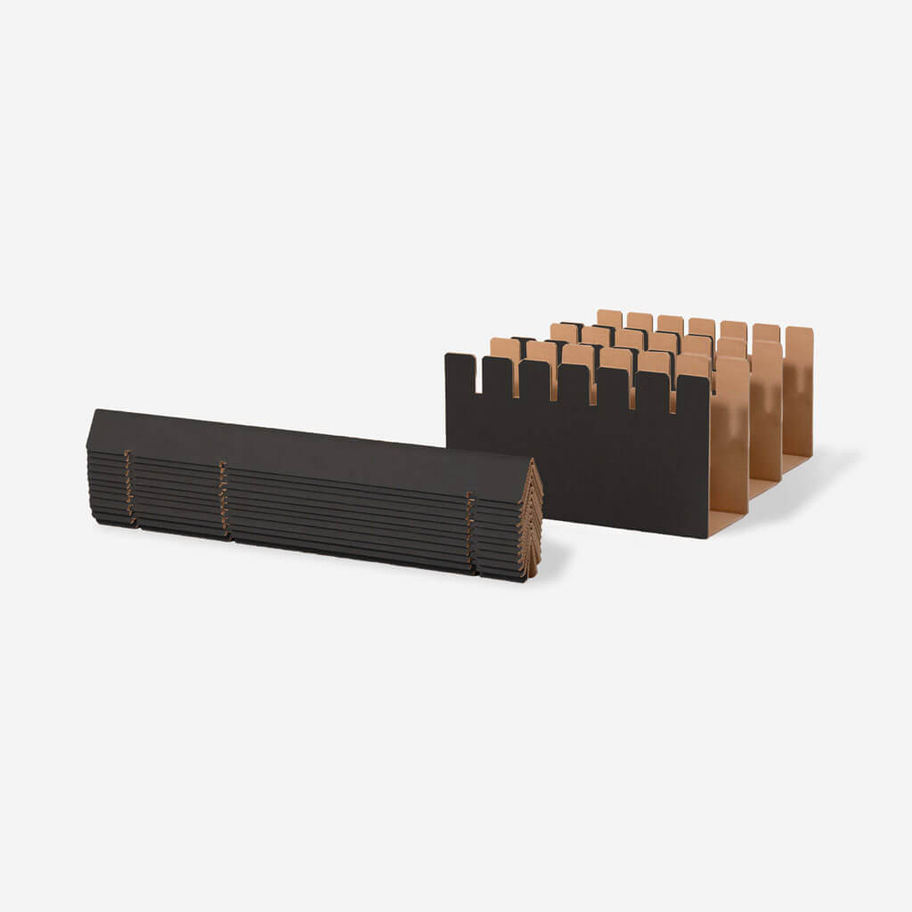 ROOM IN A BOX Erweiterungsset für Stauraumbett in schwarz