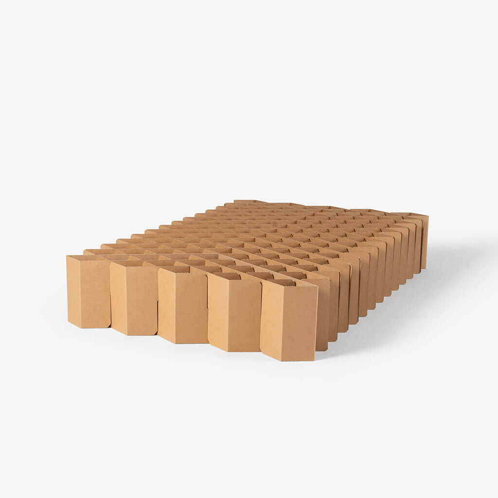 ROOM IN A BOX - Bett 2.0 in natur in Grösse M