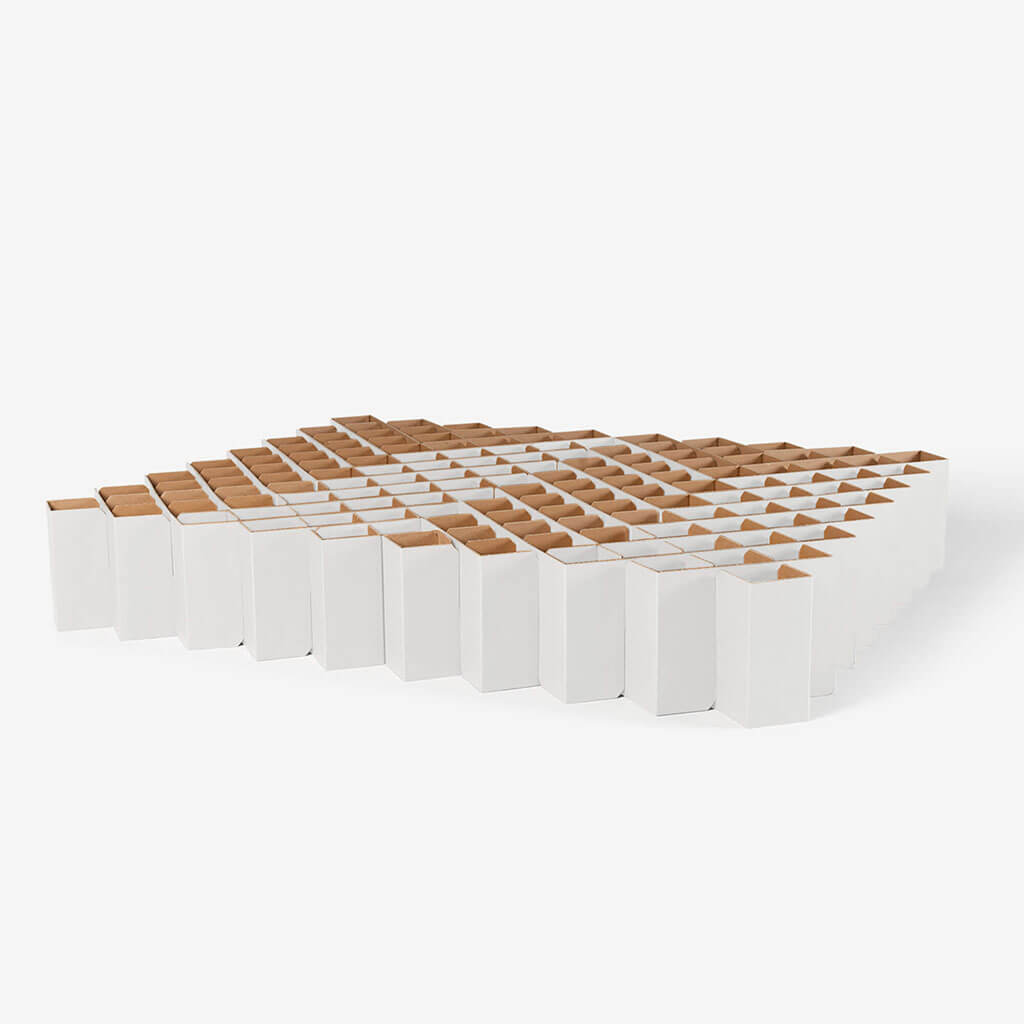 ROOM IN A BOX - Bett 2.0 in weiss in Grösse L