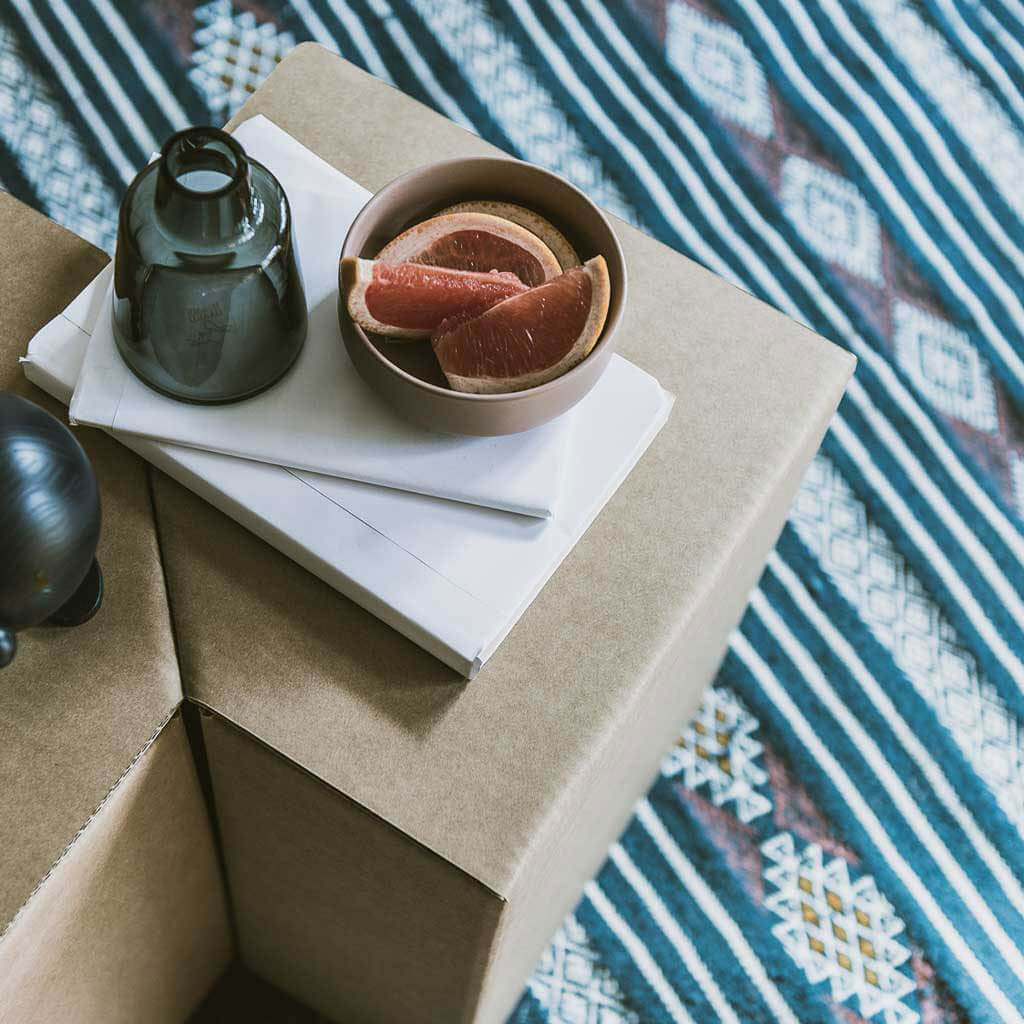 ROOM IN A BOX - Hocker Nachttisch Couchtisch Ablage