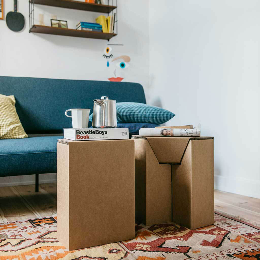 ROOM IN A BOX - Hocker Nachttisch Couchtisch Beistelltisch