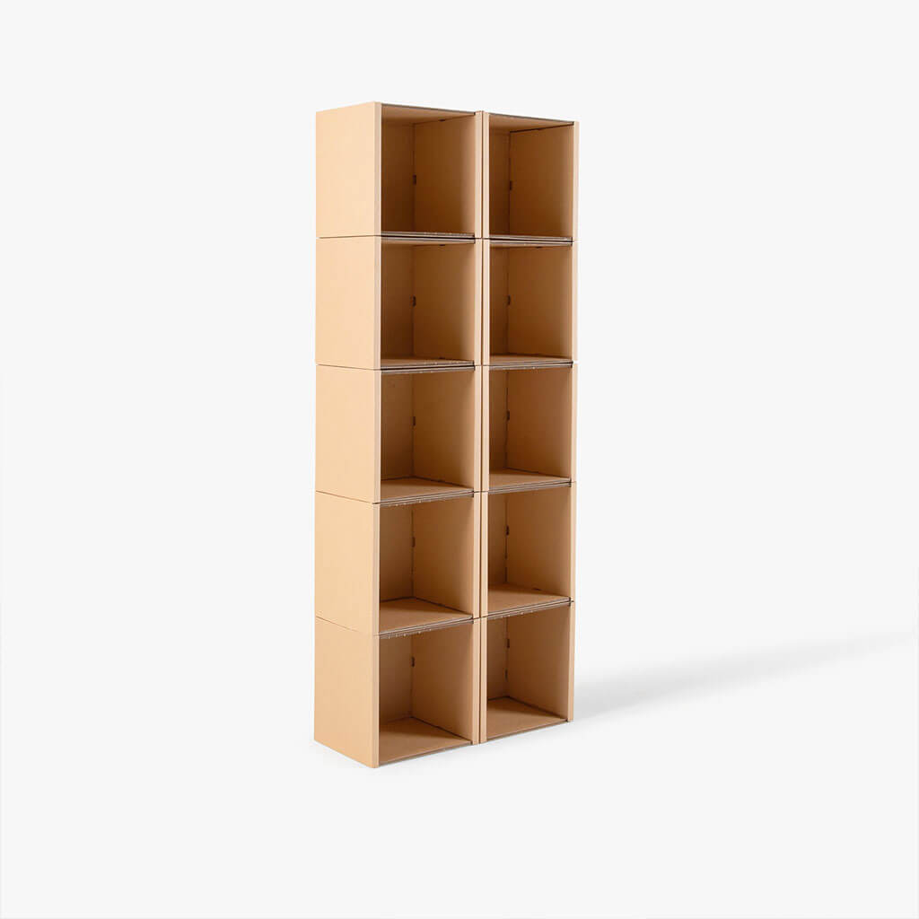 ROOM IN A BOX - Modulares Regal 5x2 ohne Erweiterungen