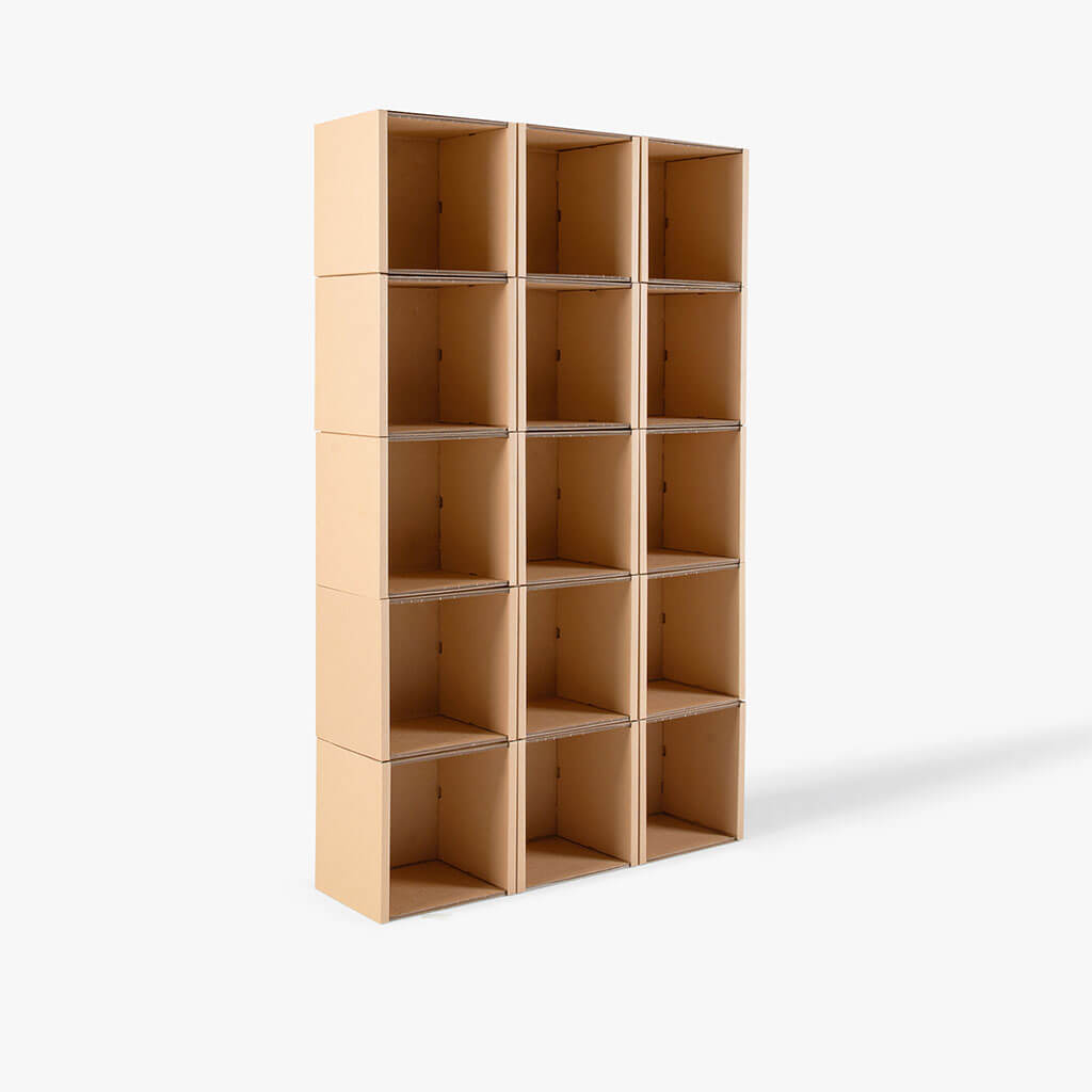 ROOM IN A BOX - Modulares Regal 5x3 ohne Erweiterungen