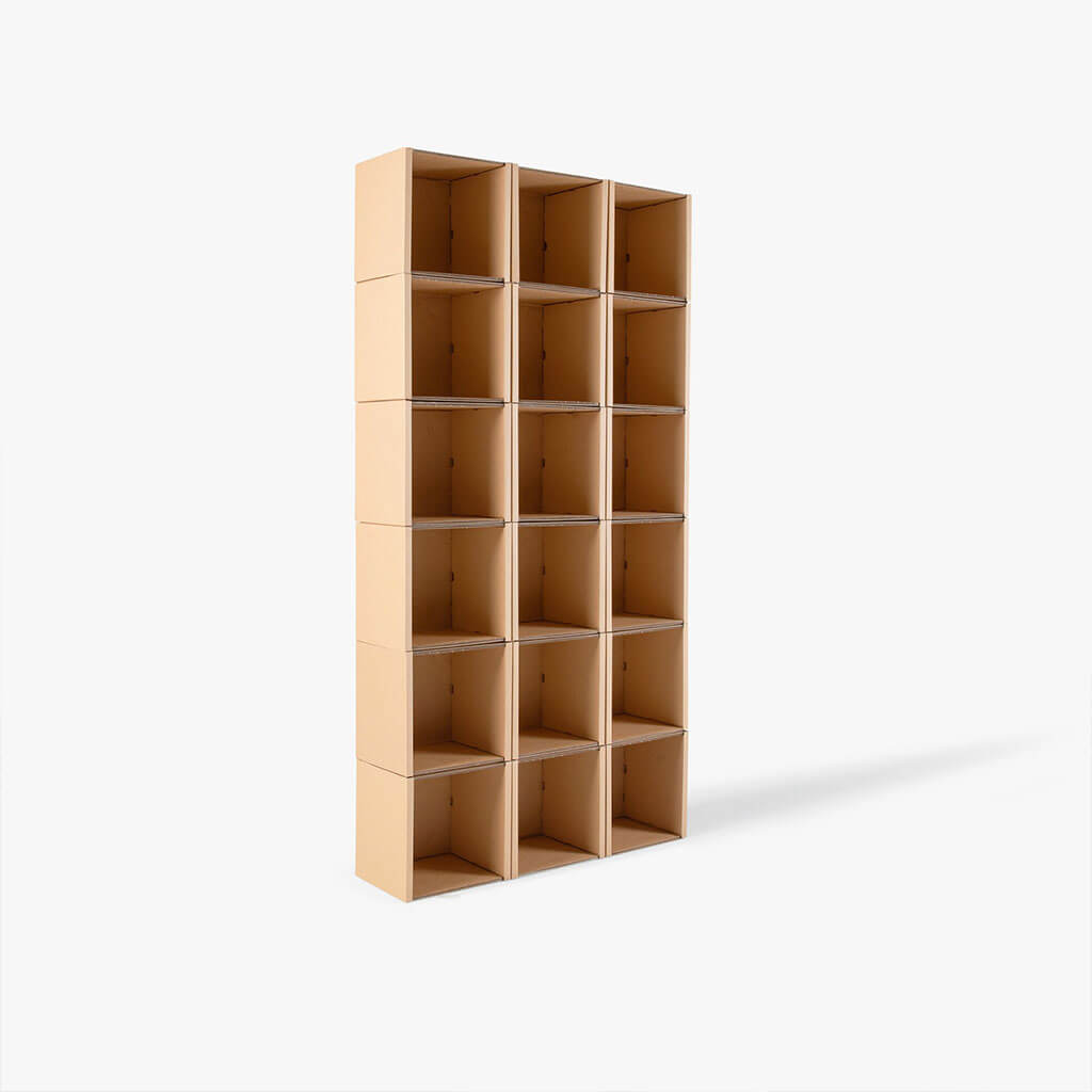 ROOM IN A BOX - Modulares Regal 6x3 ohne Erweiterungen