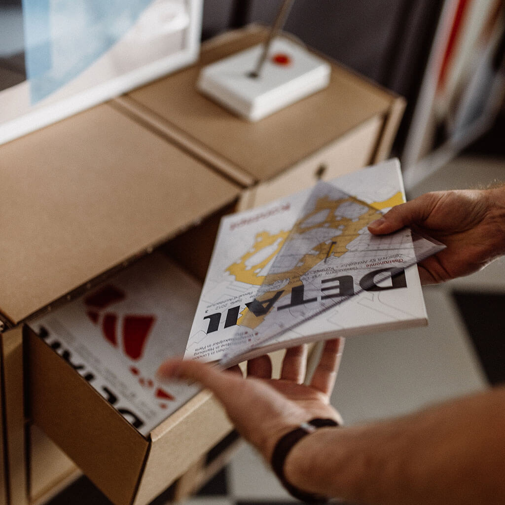 Doppel-Schublade für modulares Regal - natur | ROOM IN A BOX