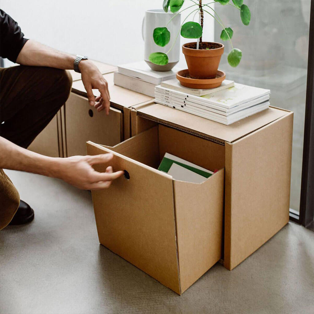 Schublade für modulares Regal - natur | ROOM IN A BOX