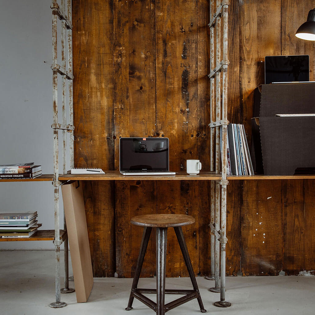 ROOM IN A BOX MonKey Desk Stehschreibtisch schwarz