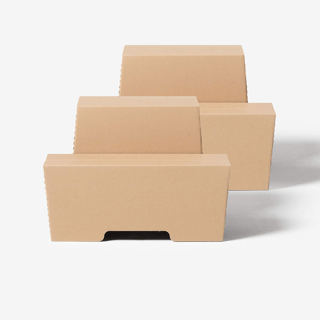 ROOM IN A BOX MonKey Desk Stehschreibtisch naturbraun Größe M Doppelpack
