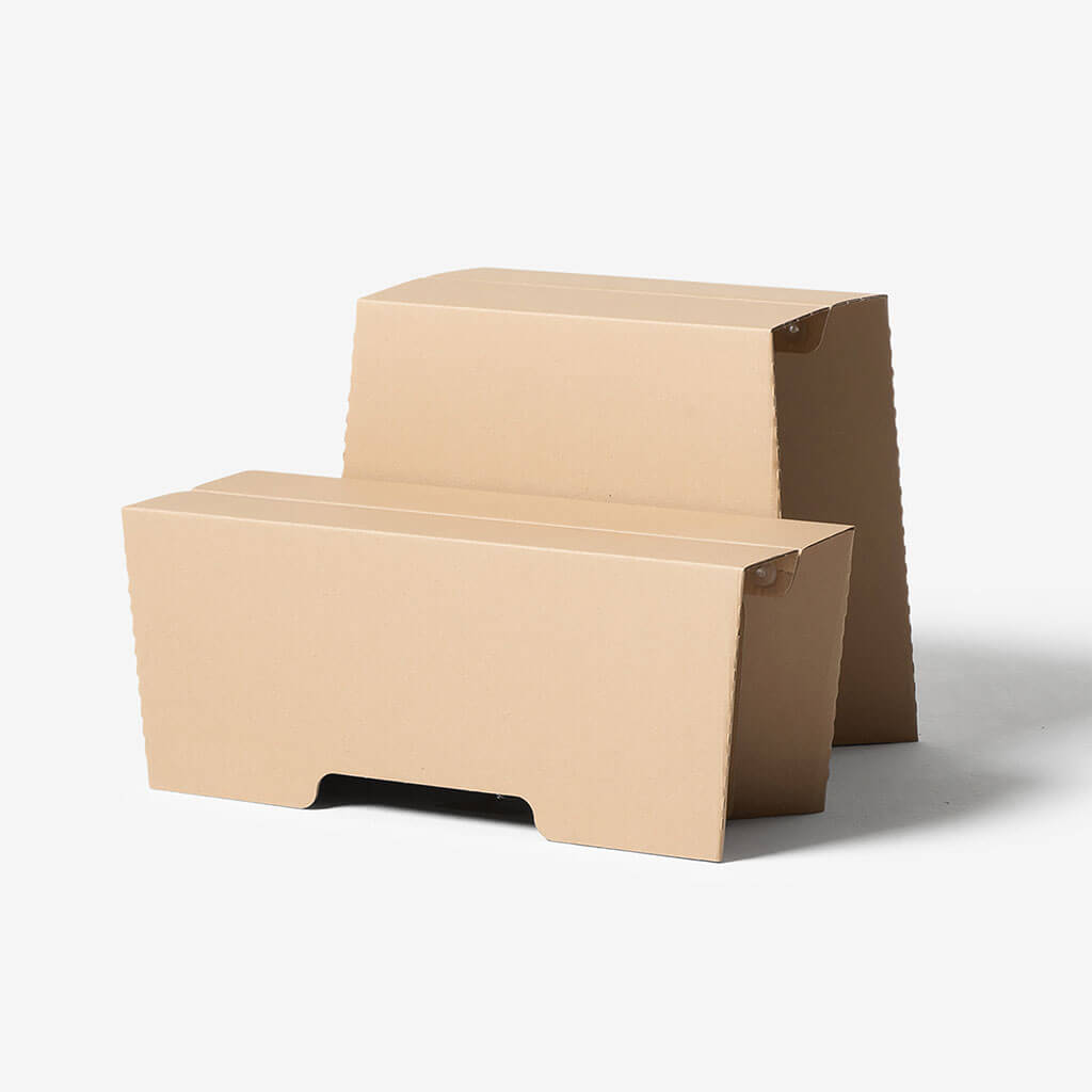 ROOM IN A BOX MonKey Desk Stehschreibtisch natur Seitenansicht