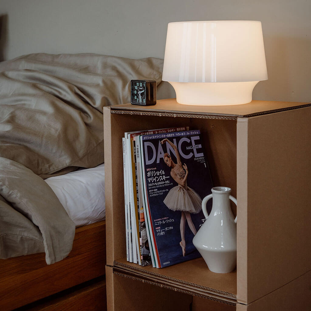 ROOM IN A BOX - Modulares Regal 2x1 als Nachttisch